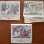 Vintage Matchbook American Revolution Bicentennial Lot 3 1976 Matches