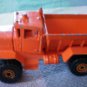 Hot Wheels Snow Plow Orange Oshkosh 1983