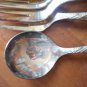 Oneida Ballad Country Lane Forks Serving Spoon Lot 16 Silver Plated Flatware