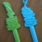 Vintage Swizzle Stick TWA USA Spain Indian Dancer Plastic