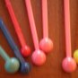 Vintage Swizzle Stick Japan Airlines JAL Plastic Lot 7 Air Lines