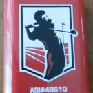 Golf Club Brush 2-sided Iron Woods ASI 48610 Red Plastic Patent Pending