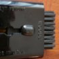 Golf Club Brush 2-sided Iron Woods AS 48610 Black Plastic Patent Pending