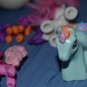 My Little Pony FIgures Lot Ponyville 2006 Attached Legs 2004 2008 Hasbro