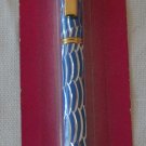 Cutting Edge Pen NOS Blue Black Ink Refillable SWIBCO