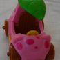Smurfs Smurfette Vehicle Pull Back Motor Leaf Car Pink 2008 Peyo Lafig Jakks