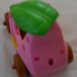 Smurfs Smurfette Vehicle Pull Back Motor Leaf Car Pink 2008 Peyo Lafig Jakks