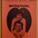 Performing Arts Mack & Mabel Jul 74 Program Robert Preston Bernadette Peters