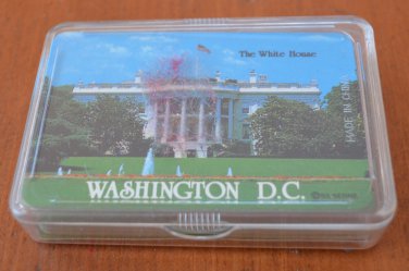 Washington DC Playing Cards Deck Souvenir White House