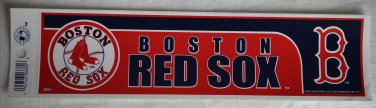 Boston Red Sox Bumper Sticker SF Rico Industries MLB 2005 11x3