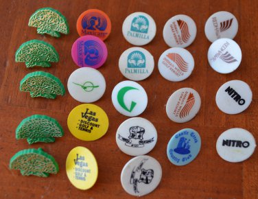 Lot Golf Tee Plastic 23 Indian Wells Las Vegas Redhawk Nitro Palmilla Ft Myers