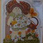 Cabbage Patch Kid Panel Fabric Pillow 1983 Flower Garden Appalachian Artworks