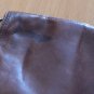Vintage Scully Leather Folder Portfolio Maroon 14x10.5 Zippered AS IS
