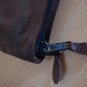 Vintage Scully Leather Folder Portfolio Maroon 14x10.5 Zippered AS IS