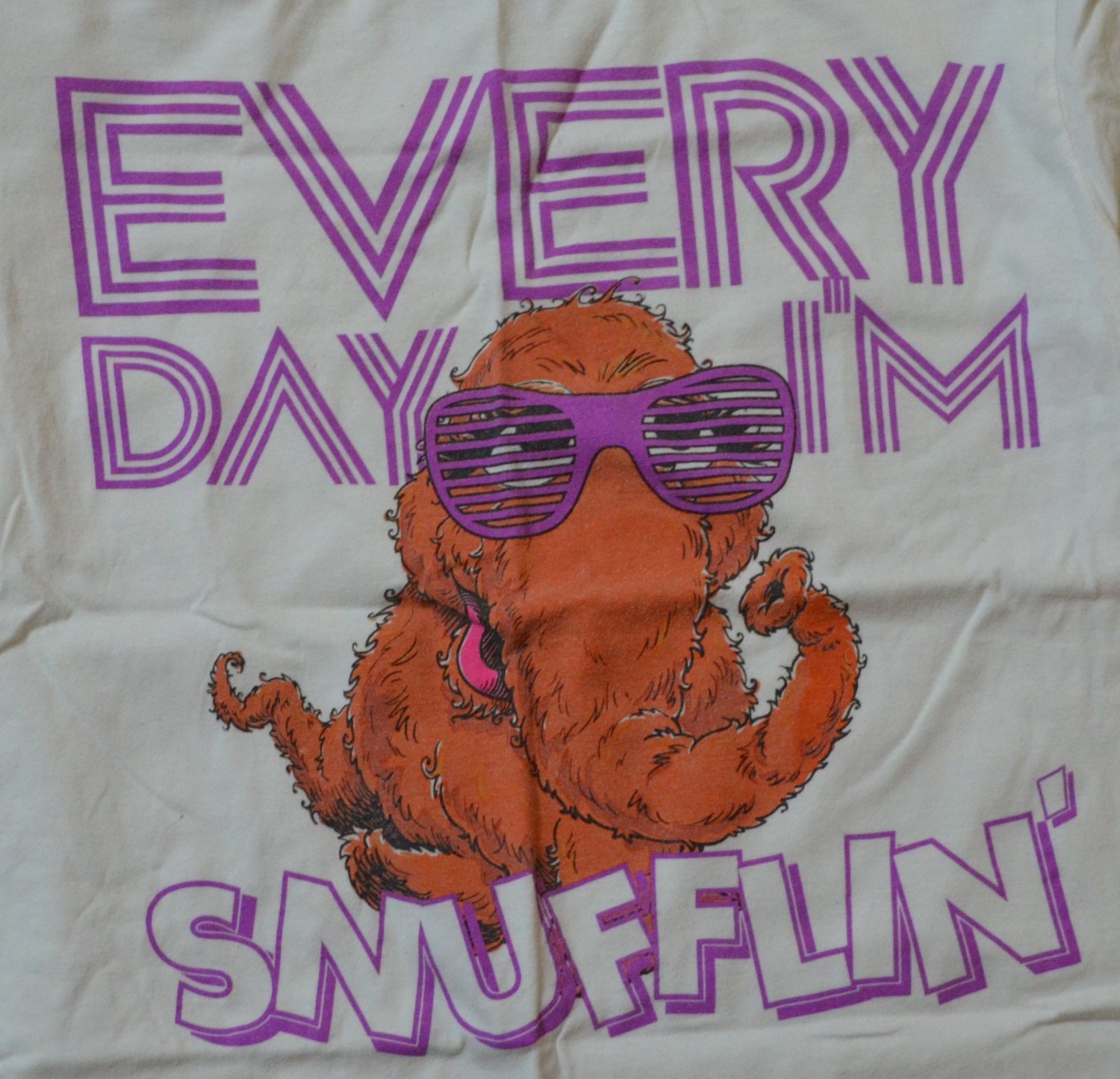 snuffleupagus t shirt