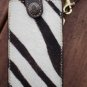 Coach Ipod Case Holder Zebra Stripes White Black Authentic 1st Gen