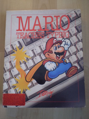 Mario Teaches Typing Interplay IBM Tandy 1992 5.25 disk