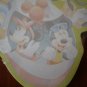 Disney Sticky Notepad Lot 2 Mickey Mouse Monorail Diecut Disneyland New
