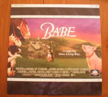 Babe Laserdisc Letterboxed Universal Laser Disc Extended Play 42692 1995