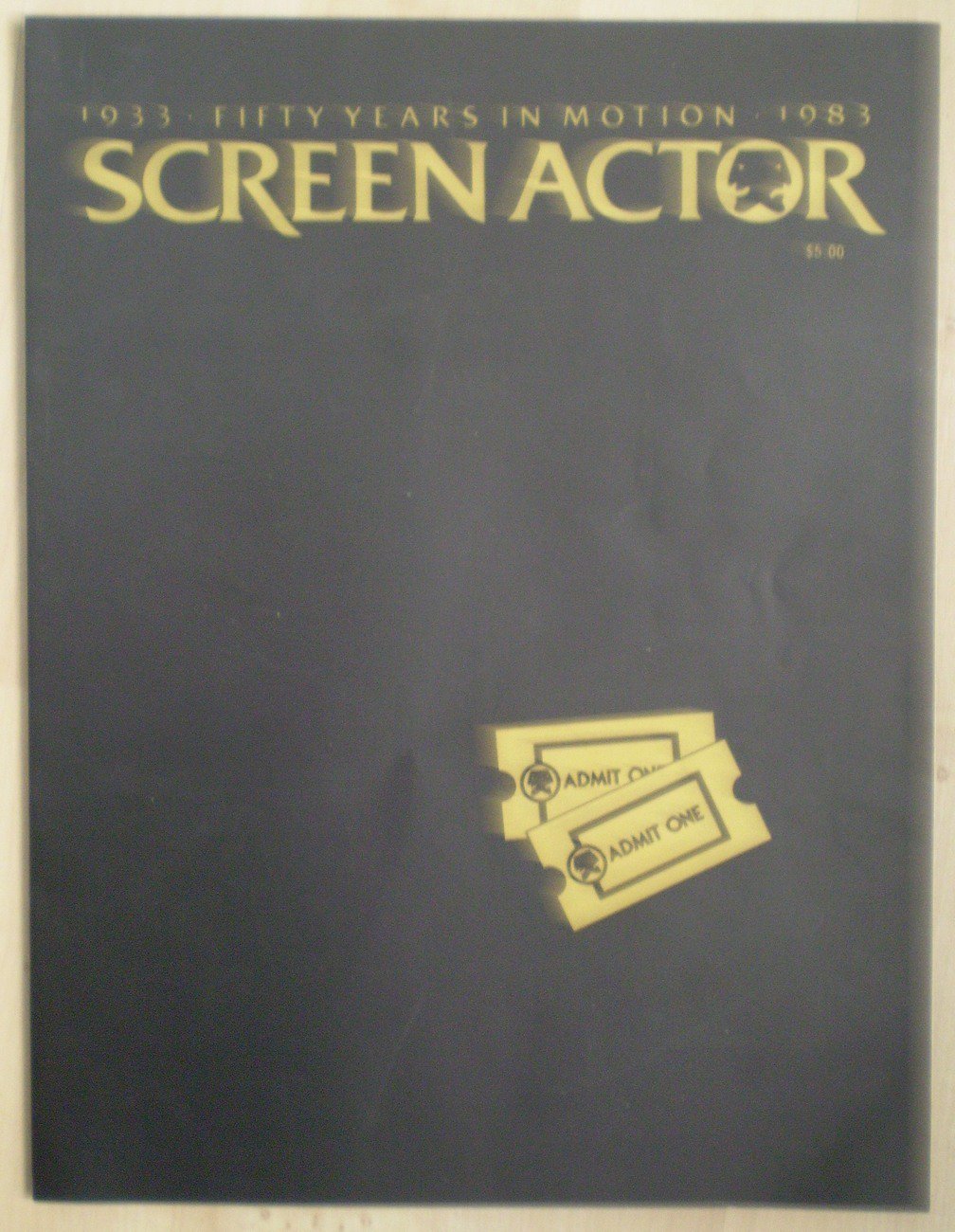 Screen Actor 1933-1983 Fifty Years in Motion August 1984
