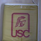 Vintage USC Stadium Seat Cushion Trojans Pillow