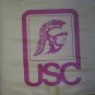 Vintage USC Stadium Seat Cushion Trojans Pillow