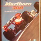 Marlboro 500 CAlifornia Speedway 1997 Official Race Program