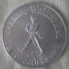 Houston Oilers Coin Schedule Johnnie Walker Scotch Silvertone Metal 1972