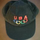 Olympics Havoline Hat Cap Vintage Black Olympic Games USA Black Sponsor 1990s