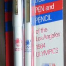 Pentel Olympics Pen Pencil Official Licensed 1984 Los Angeles Limited Edition