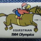 1984 Olympics Equestrian Pin Sam Olympic Eagle Badge