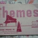 Themes Songbook Sample Brochure Theodore Presser 1949