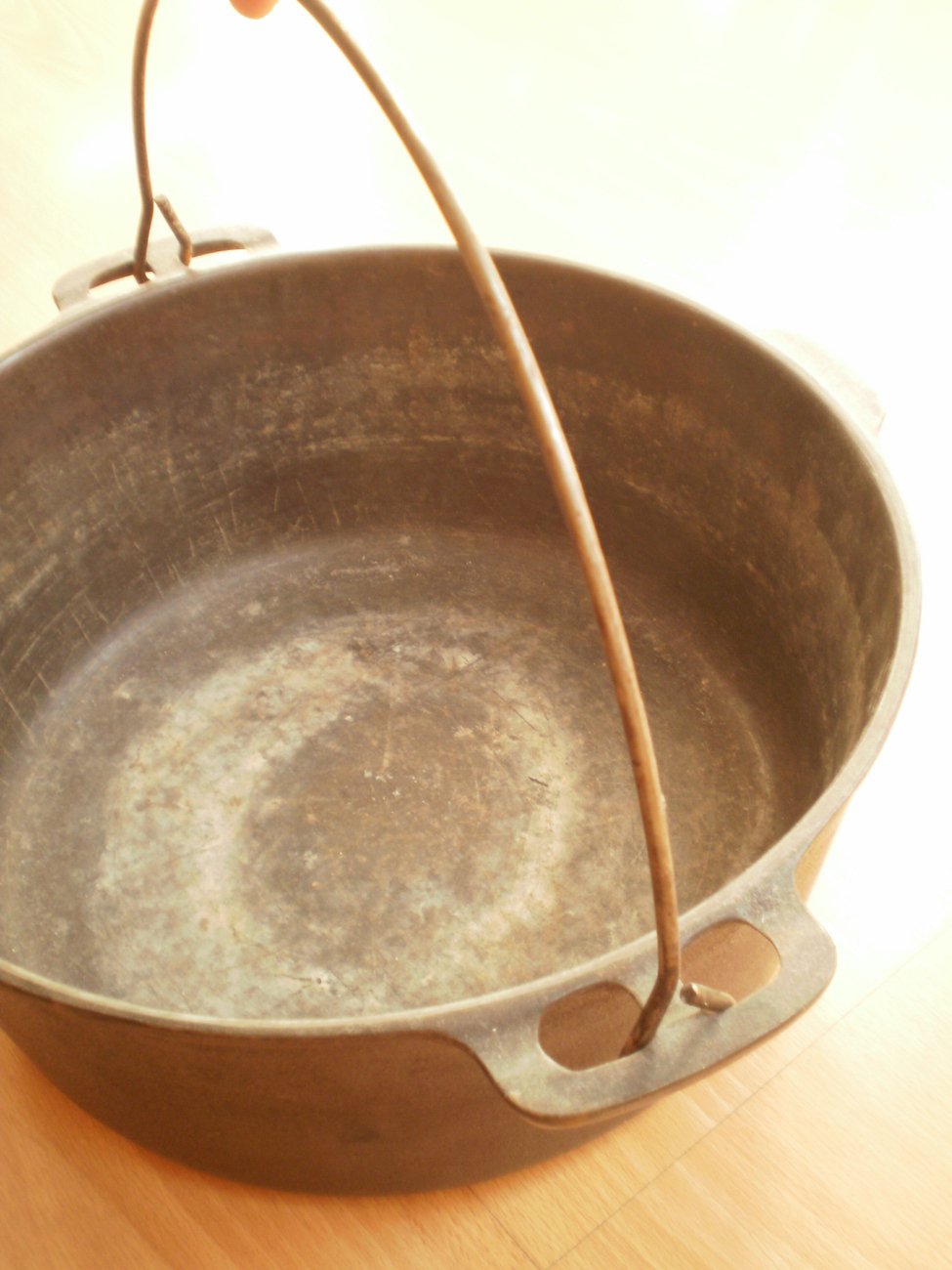 Wagner Ware Cast Iron Pot O 1268J Round Roaster Dutch Oven