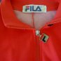 Vintage Fila Red Overall Coverall Adult Size 6 Stripe Blue White Yellow
