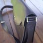 Vintage Bally Leather Bag Dark Brown Trapezoid Hard Purse
