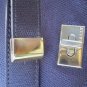Vintage Bally Leather Bag Dark Brown Trapezoid Hard Purse