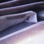 Vintage Bally Leather Bag Dark Brown Trapezoid Hard Purse