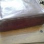 Brahmin Bag Vintage Brown Leather Weave Purse Authentic Woven Strap