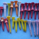 Vintage Golf Tees Plastic Wood Lot Various Sizes