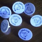 Pelican Hill Golf Ball Marker Plastic Vintage Newport