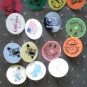Golf Ball Markers Lot 27 1inch Plastic