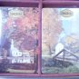 Playing Cards 4 decks Box Vintage Case Congress Ship Scenery