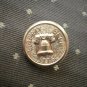 Liberty Bell 1776 Metal Button Self Shank Gold 5/8in Lot 2