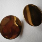 Gold Metal Buttons Lot 2 Self Shank Vintage 7/8in