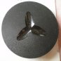 La Mode Button Black 1 3/4in 111 Large Vintage