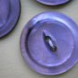 Abalone Cat-eye Buttons Shell Lot 5 2-hole Vintage