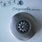 BGE Originales Buttons Metal Flower Self Shank 1in
