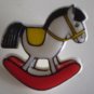 Button Crafts La Mode 2 Rocking Horse Card 1509 19mm