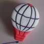 Button Crafts La Mode 2 Hot Air Balloons on card 193 19mm Fr