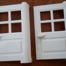 Lego 3861 White Swing Door 1x4x5 Door 4 panes Lot 2